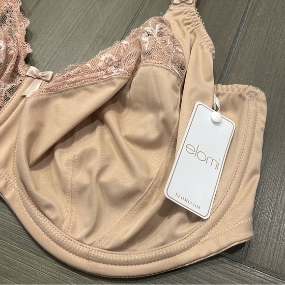 NWT! ELOMI Morgan Underwire Bra - Picture 6 of 12